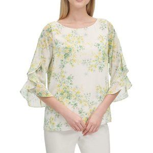 Calvin Klein Floral Print blouse
